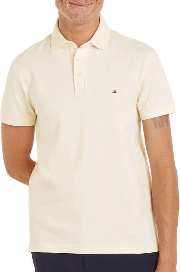 Tommy Hilfiger Poloshirt 1985 SLIM POLO van iets gestructureerd piqué - Foto 3