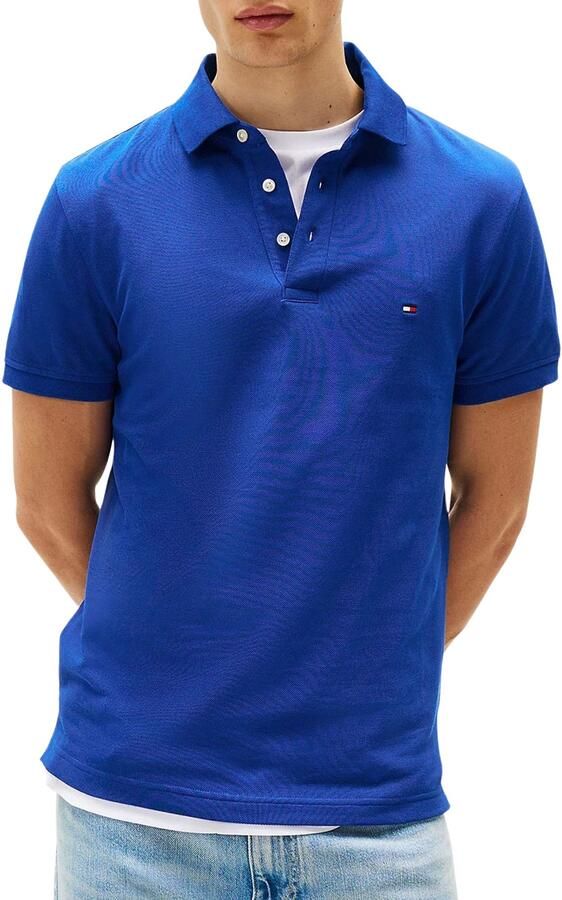 Tommy Hilfiger Poloshirt 1985 SLIM POLO hoogwaardige katoen-piqué kwaliteit - Foto 5