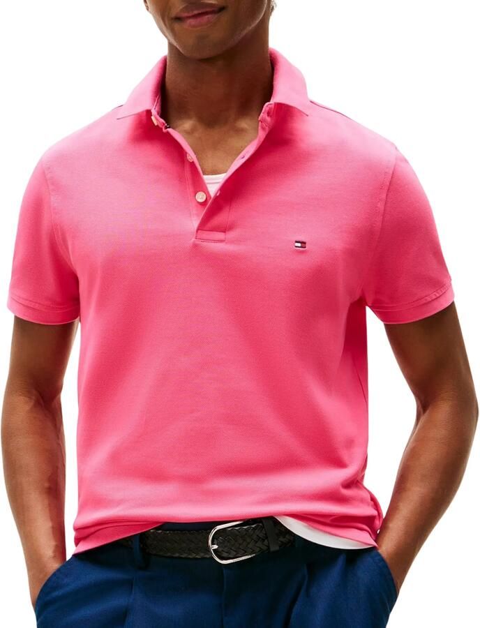 Tommy Hilfiger Poloshirt 1985 SLIM POLO Merkborduurwerk van katoen-piqué - Foto 3