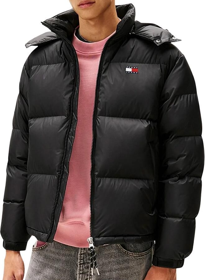 Tommy Jeans Regular fit gewatteerd jack met vulling van dons en veren model 'ALASKA'