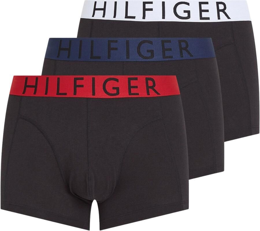 Tommy Hilfiger Contrast Waistband Trunk Boxershorts Heren (3-pack)