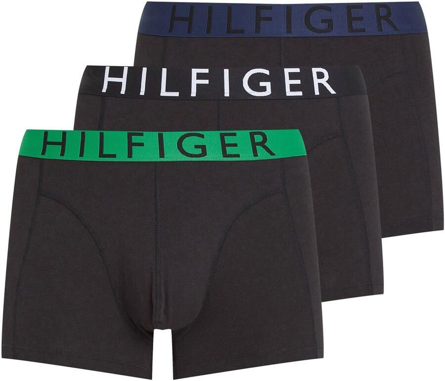 Tommy Hilfiger Contrast Waistband Trunk Boxershorts Heren (3-pack)