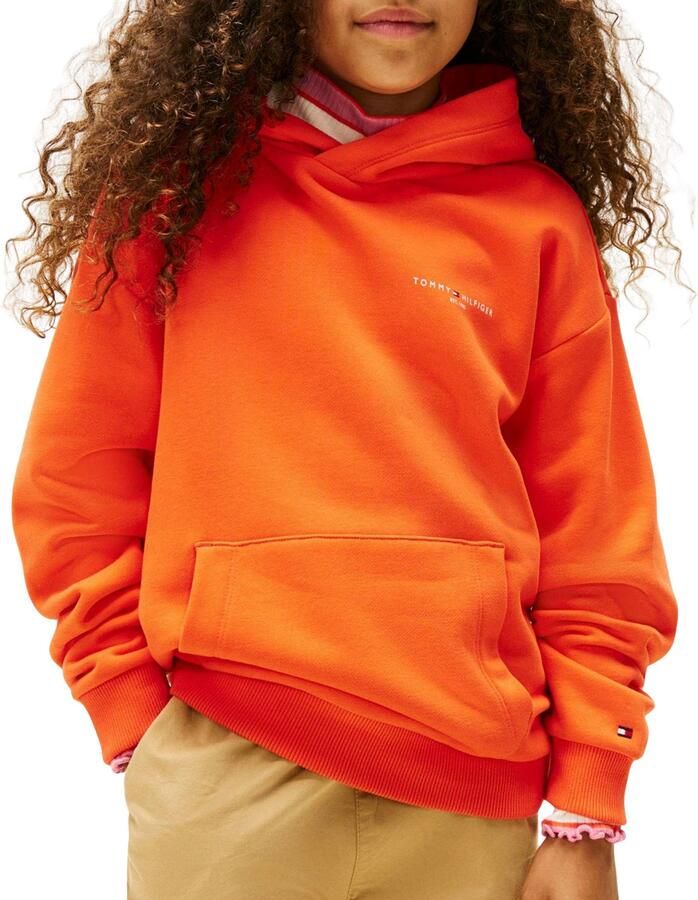 Tommy Hilfiger Teens Regular fit hoodie van katoenmix