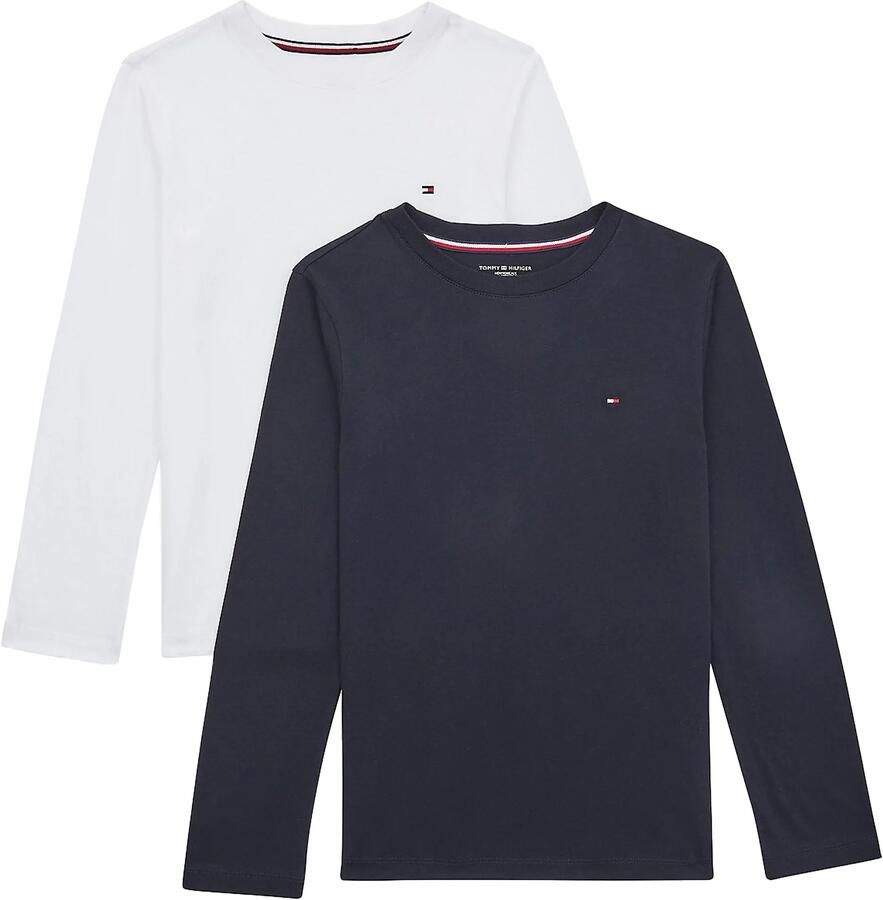 Tommy Hilfiger Underwear Shirt met lange mouwen 2P CN TEE LS met merklabel (2-delig Set van 2) - Foto 5