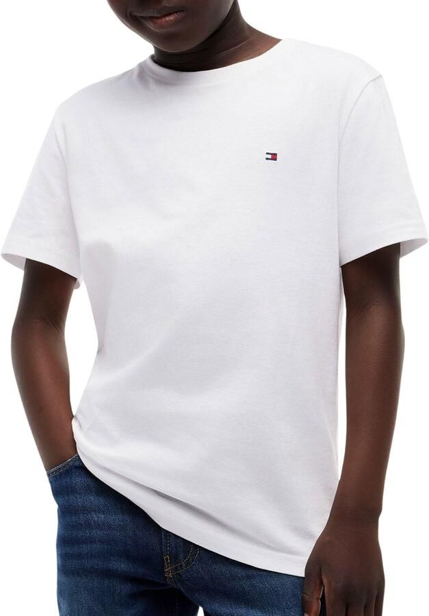 TOMMY HILFIGER Jongens Polo's & T-shirts Essential Archive Fit Tee Ss Wit - Foto 5