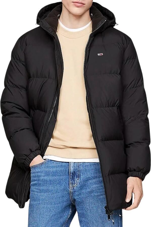 TOMMY JEANS Gewatteerde jas TJM ESSENTIAL DOWN PARKA Donzen jas overgangsjas met capuchon - Foto 7