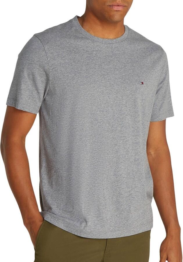 Tommy Hilfiger Essential Heathered Crew Neck Shirt Heren