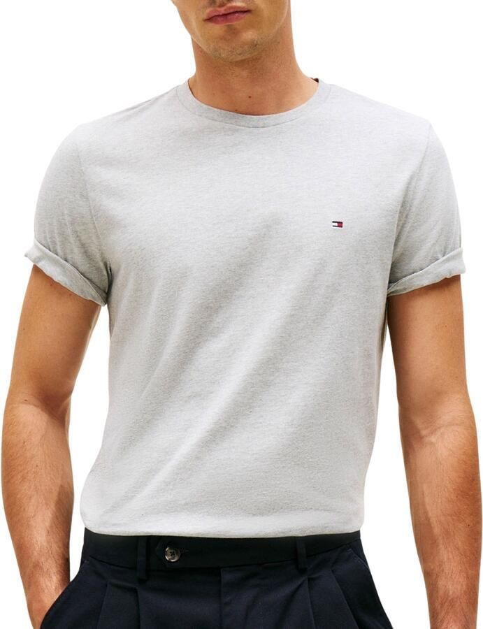 Tommy Hilfiger Essential Heathered Crew Neck Shirt Heren
