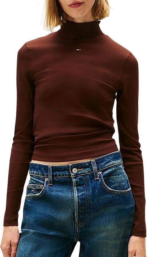 Tommy Hilfiger Essential Mock Neck Sweater Dames