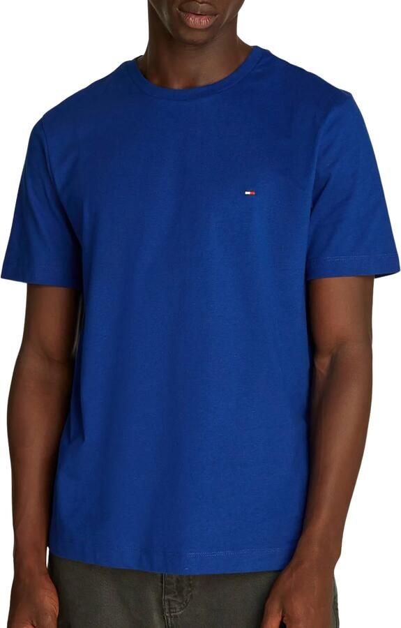 TOMMY HILFIGER Heren Polo's & T-shirts Ess Seasonal Reg Fit Solid Tee Blauw - Foto 5