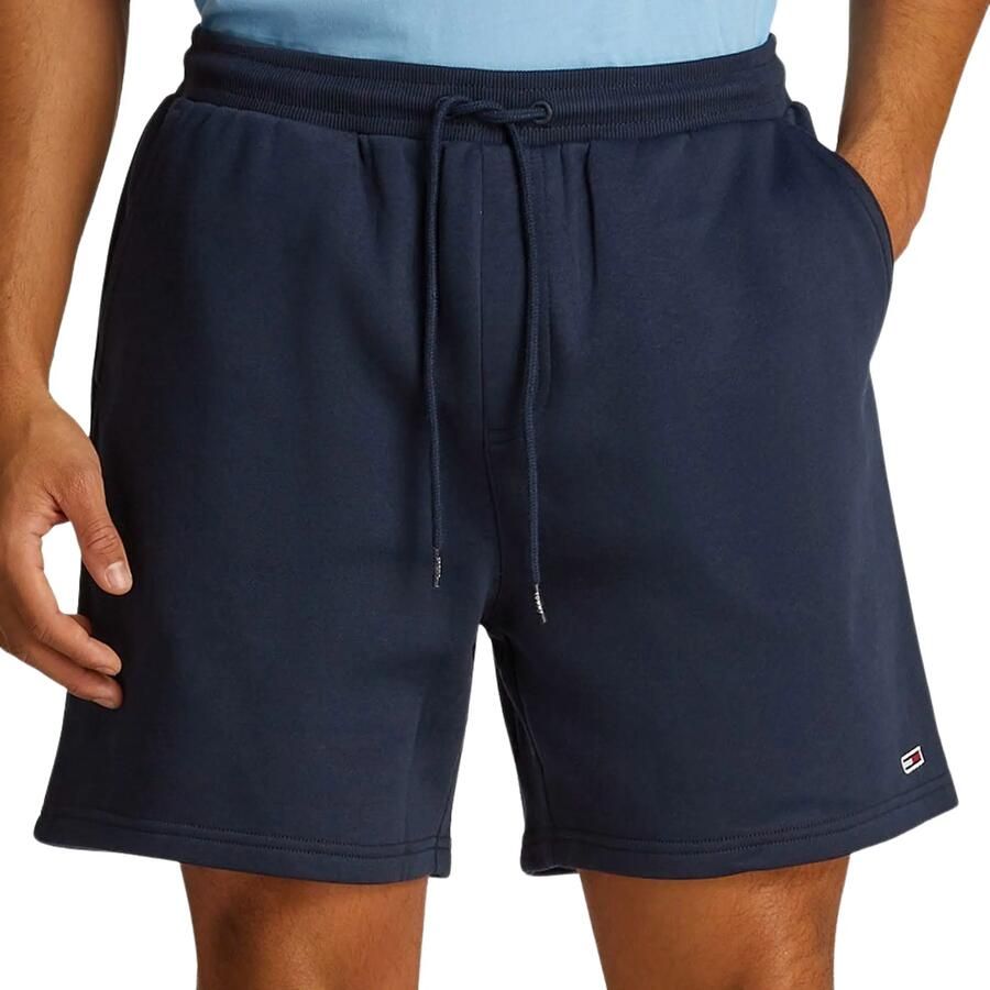 Tommy Jeans Regular fit korte cargobroek van katoenmix