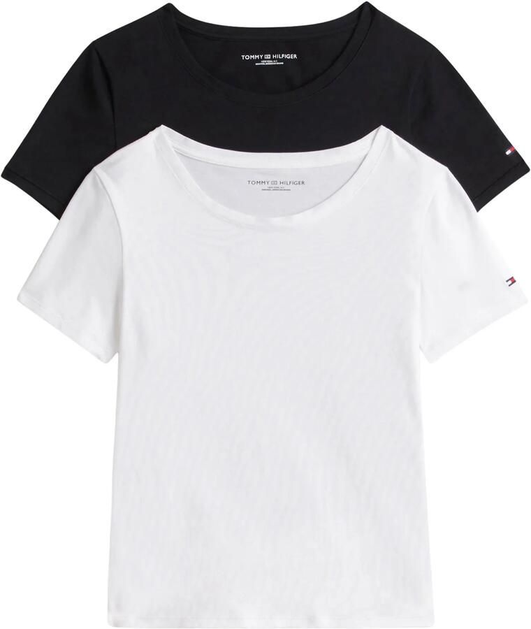 Tommy Hilfiger Flag Shirts Dames (2-pack)