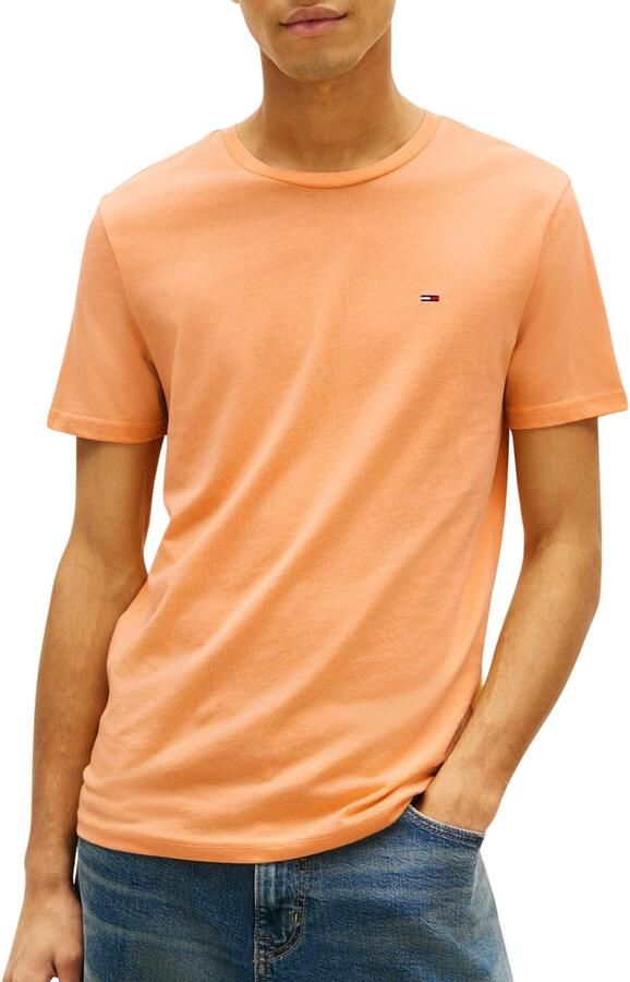 Tommy Jeans Slim fit T-shirt van katoenmix Model 'JASPE HERITAGE' - Foto 3