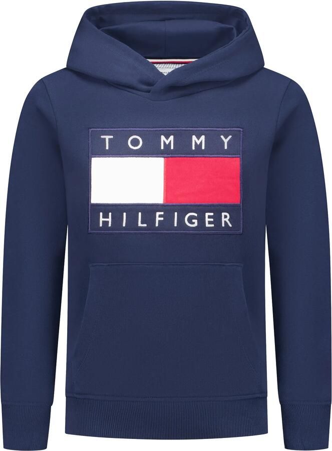 Tommy Hilfiger Teens Regular fit hoodie van puur katoen - Foto 5