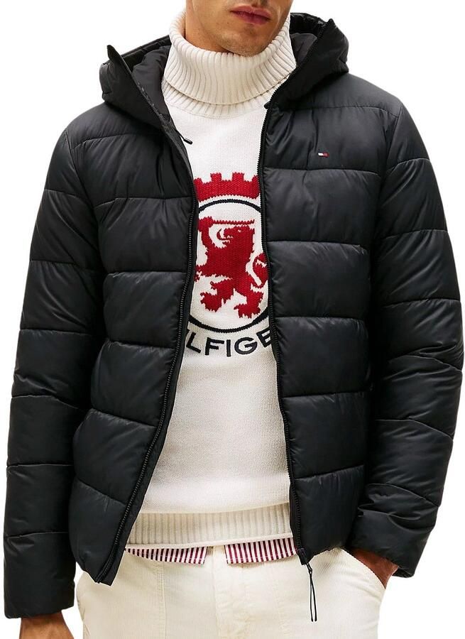 Tommy Hilfiger Gewatteerde jas MID WEIGHT HOODED JACKET