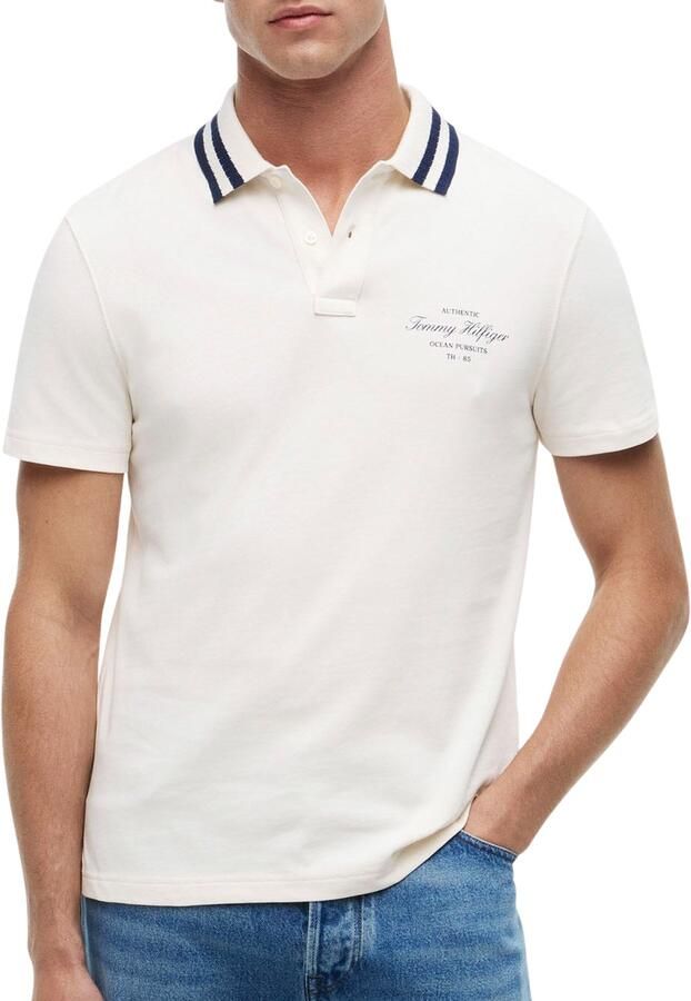 Tommy Hilfiger Left Chest Graphic Polo Heren