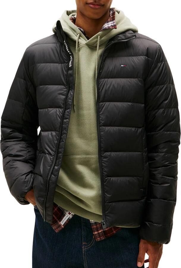 Tommy Jeans Plus Gewatteerde jas TJM LT DOWN JACKET EXT in grote maten logoborduring ritszakken - Foto 4