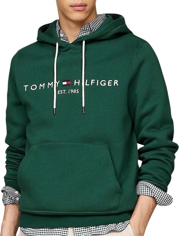 Tommy Hilfiger Hoodie TOMMY LOGO HOODY met geborduurd th-inscriptie op de borst