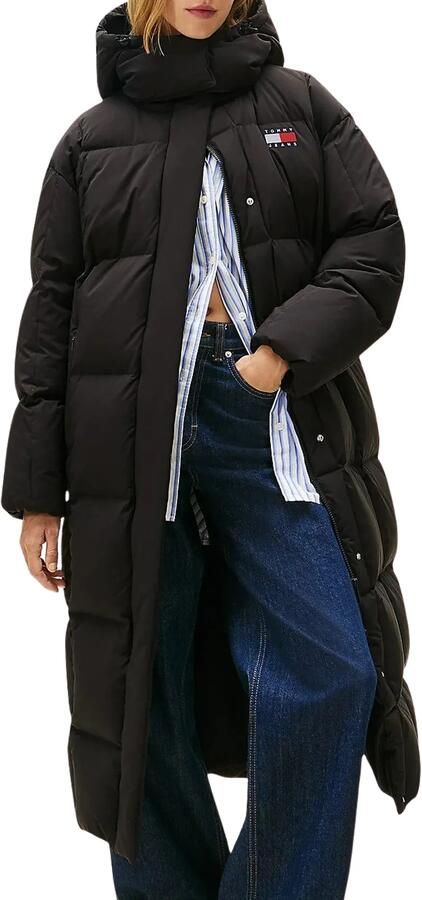 Tommy Jeans Comfort fit lange donsjas met afneembare capuchon model 'ALASKA' - Foto 6