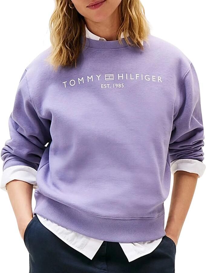 Tommy Hilfiger Sweatshirt MDRN REG CORP LOGO C-NK SWTSHRT - Foto 3