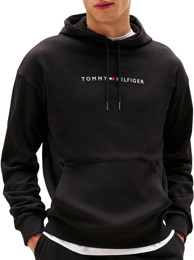 Tommy Hilfiger Regular fit hoodie van katoenmix