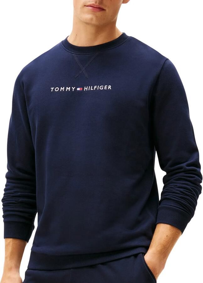 Tommy Hilfiger Regular fit sweatshirt van katoenmix