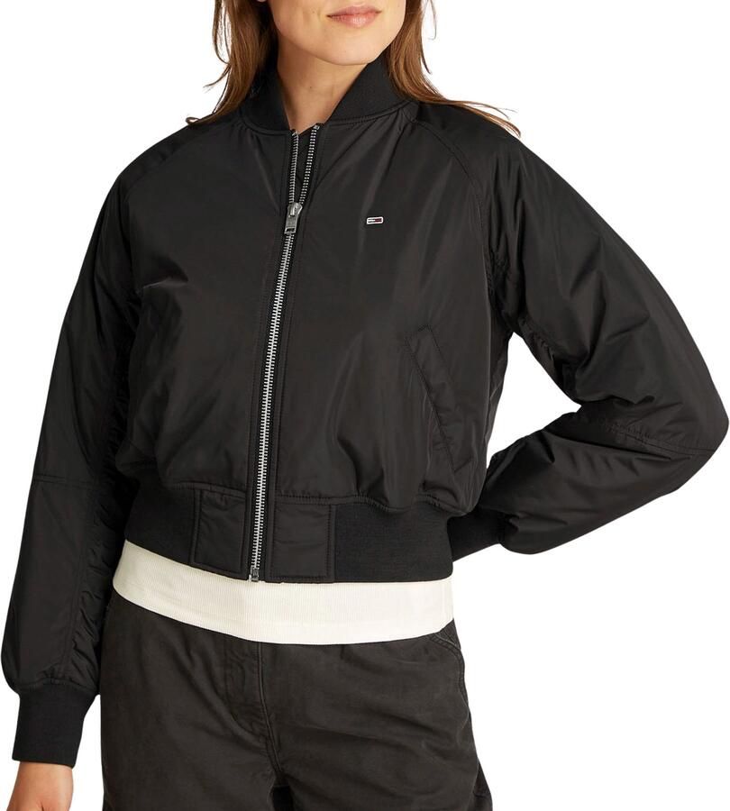 TOMMY JEANS Bomberjack met lichte padding met logo-borduursel