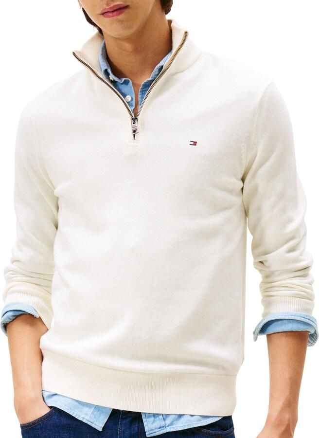 Tommy Hilfiger Pima Cotton Cashmere Sweater Heren