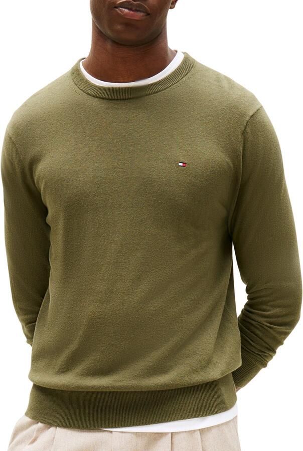 Tommy Hilfiger Pima Cotton Cashmere Sweater Heren
