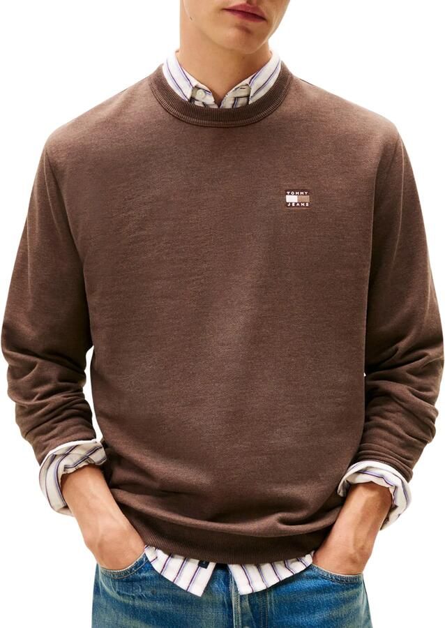 Tommy Hilfiger Regular Badge Crew Sweater Heren - Foto 4