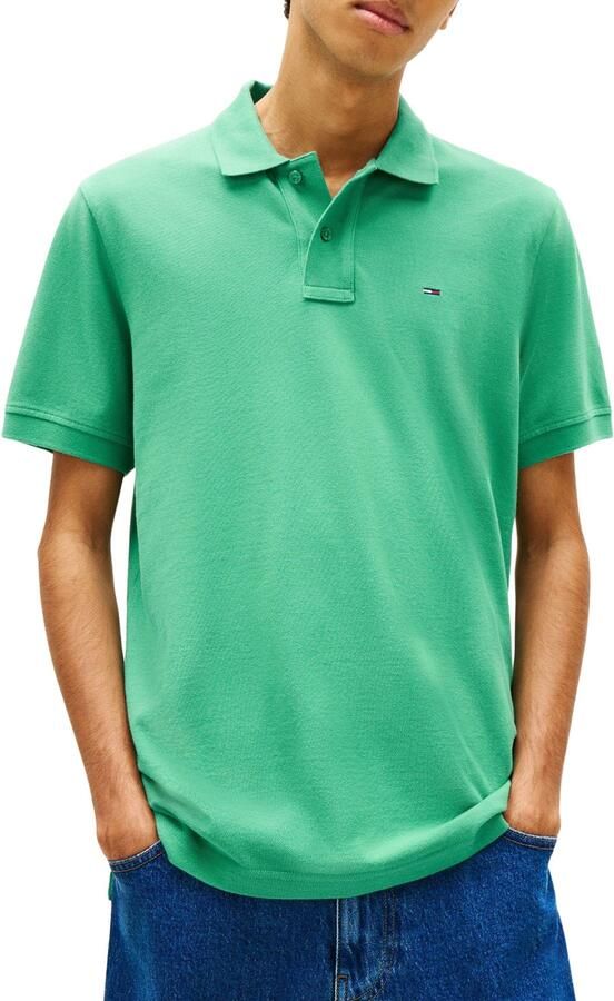 TOMMY JEANS Heren Polo's & T-shirts Tjm Reg Ess Polo Ext Groen - Foto 6
