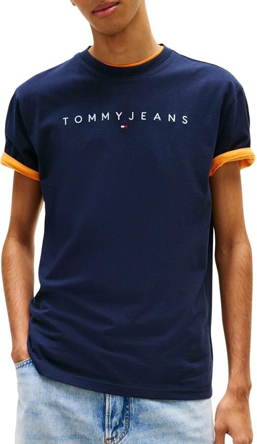 Tommy Hilfiger Regular Linear Logo Embroidery Shirt Heren