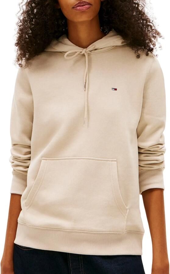 Tommy Hilfiger Regular Small Flag Logo Hoodie Dames