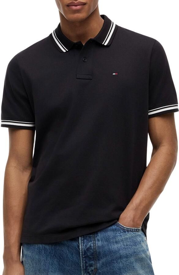 Tommy Jeans regular fit poloshirt van puur katoen