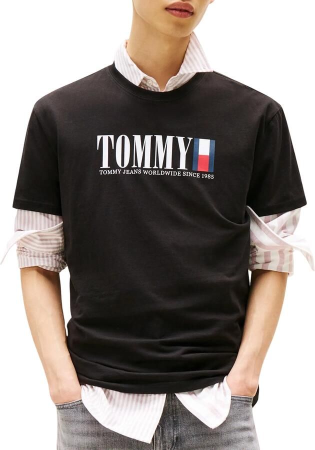TOMMY JEANS T-shirt TJM REG TOMMY DNA FLAG TEE EXT