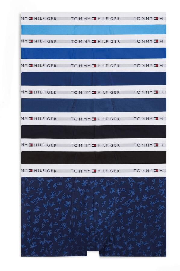 Tommy Hilfiger Repeat Print Trunk Boxershorts Heren (7-pack)