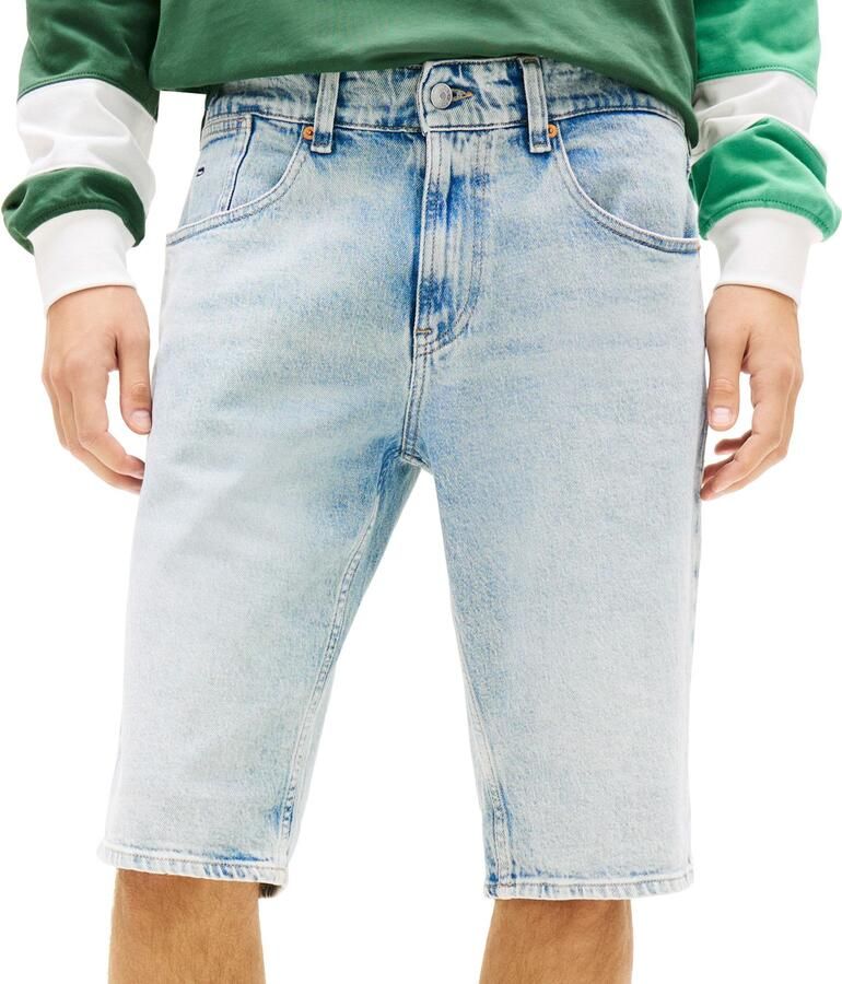 Tommy Jeans regular fit korte jeans van katoenmix model 'RONNIE' - Foto 7