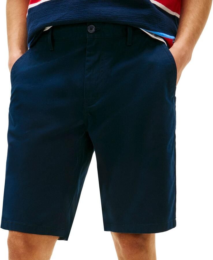 Tommy Jeans slim fit chino-shorts van katoenmix