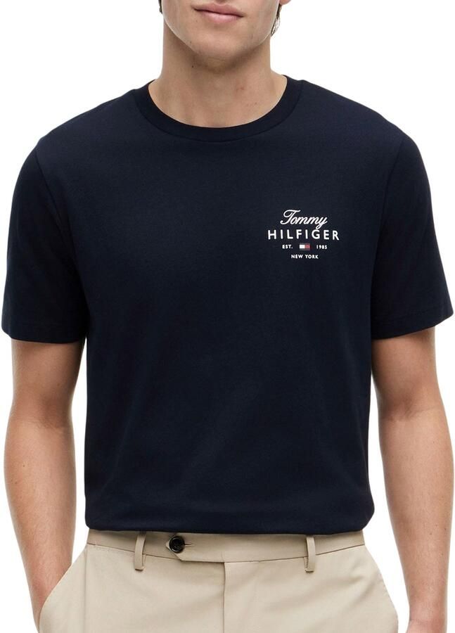Tommy Hilfiger regular fit T-shirt van puur katoen - Foto 4