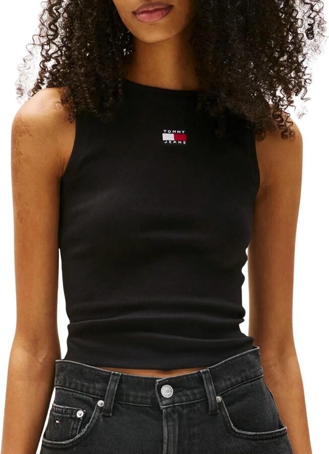 Tommy Hilfiger Slim Badge Tanktop Dames