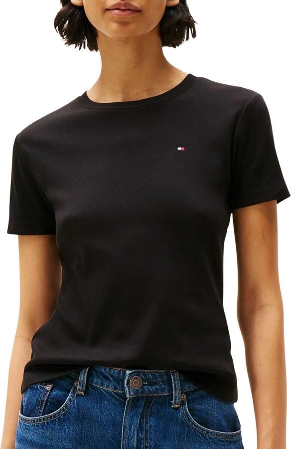Tommy Hilfiger T-shirt met logostitching model 'NEW SLIM CODY' - Foto 7