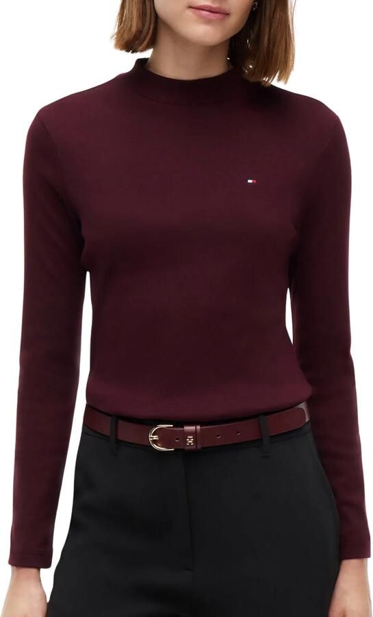 Tommy Hilfiger slim fit shirt met lange mouwen van puur katoen - Foto 4
