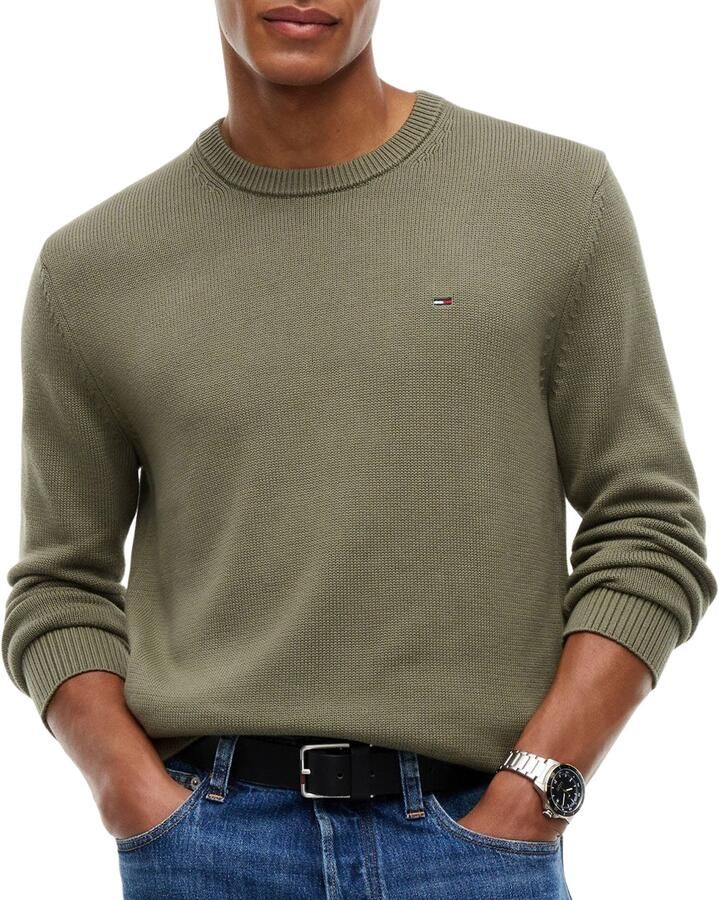 Tommy Jeans Regular fit pullover van puur katoen
