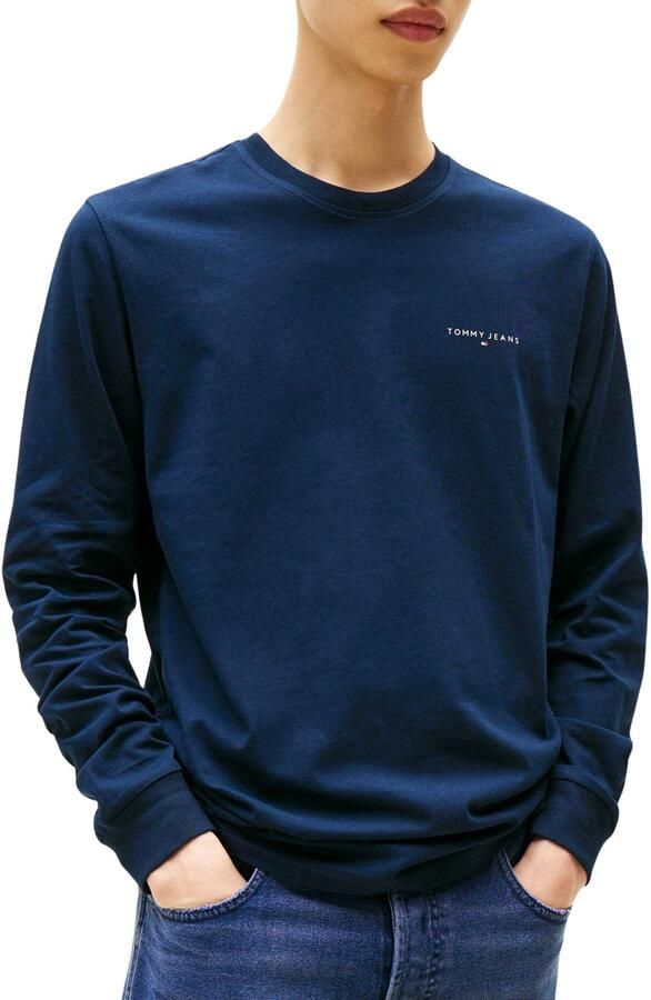 TOMMY JEANS Shirt met lange mouwen TJM SLIM CHEST LINEAR LS TEE EXT - Foto 7