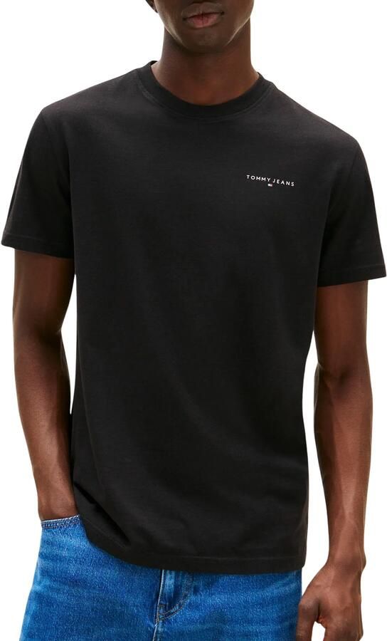TOMMY JEANS T-shirt TJM SLIM LINEAR CHEST TEE EXT