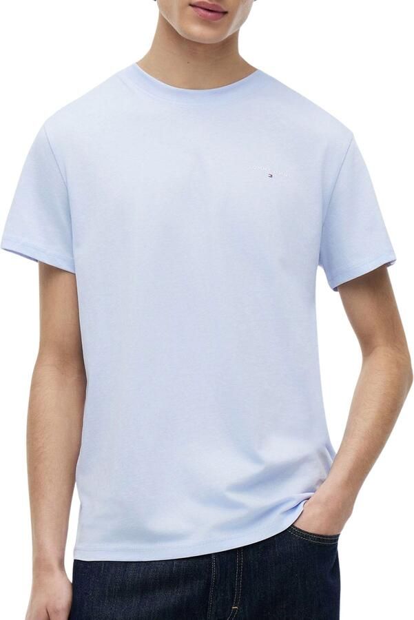 Tommy Hilfiger Slim Linear Chest Logo Shirt Heren