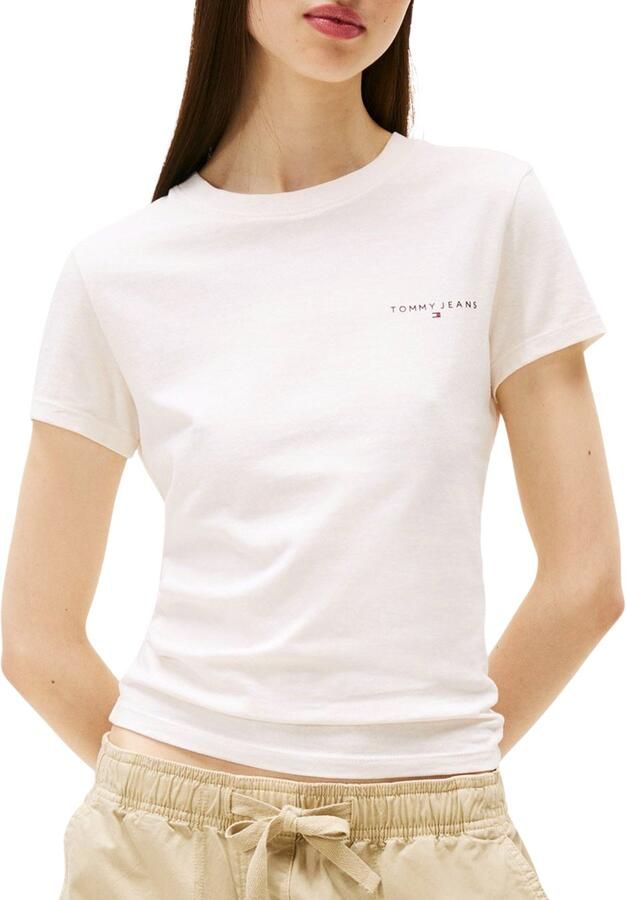 TOMMY JEANS Shirt met korte mouwen TJW SLIM LINEAR SS TEE EXT - Foto 5