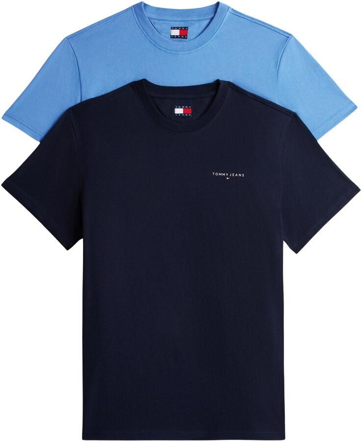 Tommy Hilfiger Slim Logo Shirt Heren (2-pack)