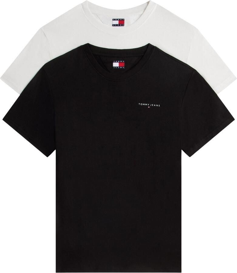 Tommy Hilfiger Slim Logo Shirt Heren (2-pack)