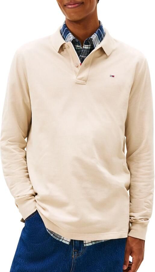Tommy Hilfiger Slim Placket Longsleeve Polo Heren
